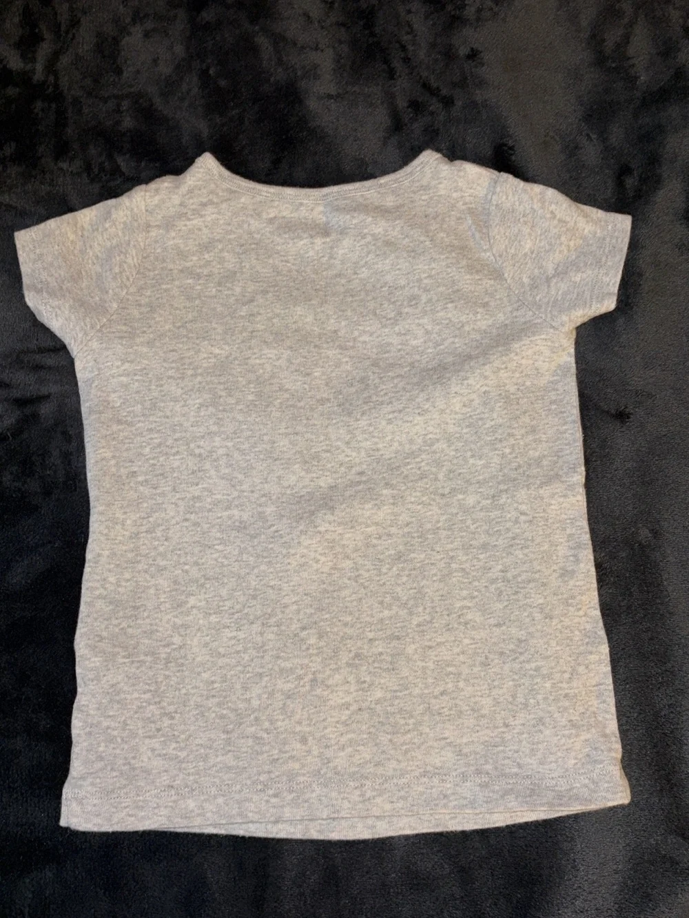 Carter's Light Gray Tee with Fox, Owl & Leopard Umbrella Graphic